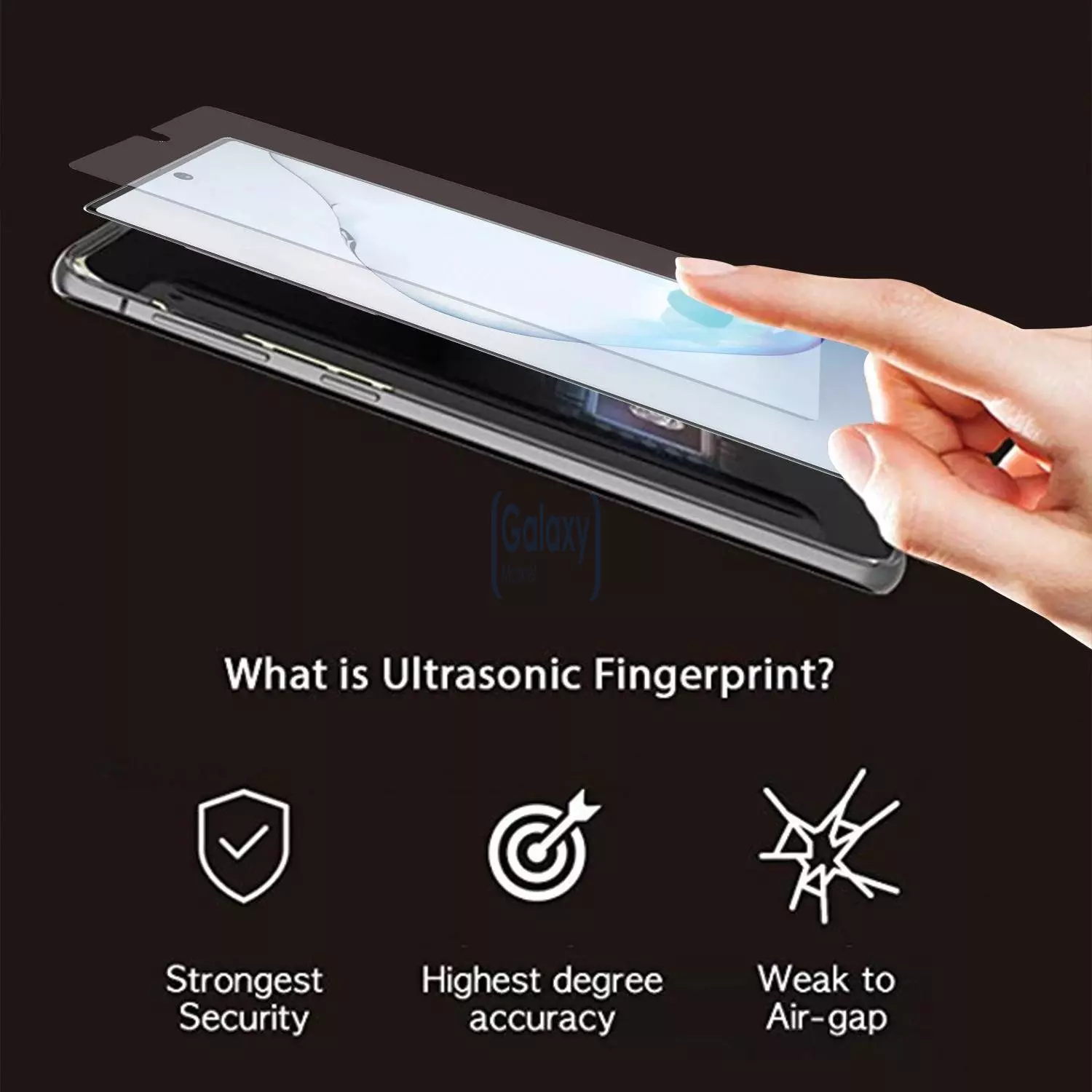 Премиальное Защитное стекло Whitestone Dome Glass для Samsung Galaxy Note 10 (Комплектация с ультрафиолетовой лампой)