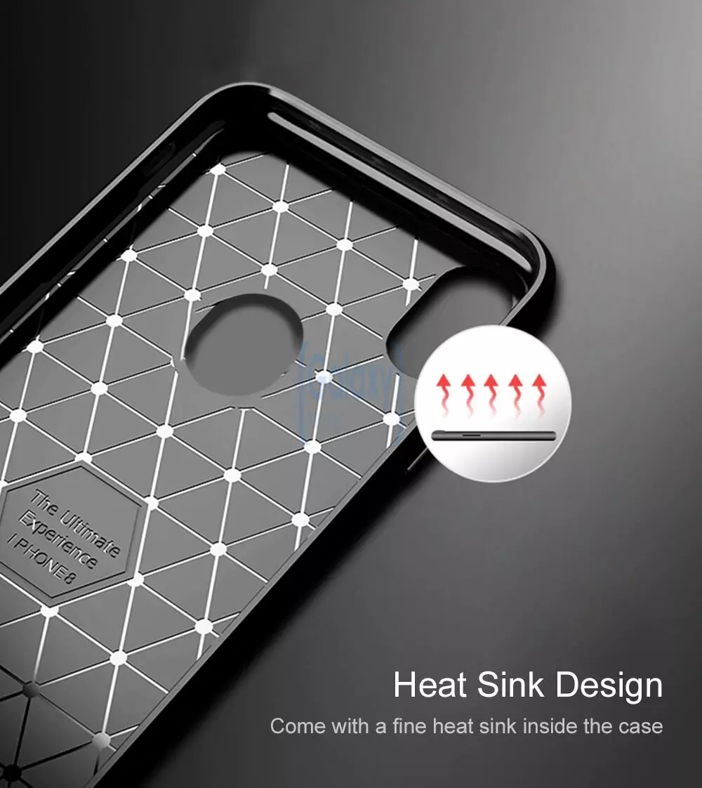 Чехол бампер Ipaky Carbon Fiber для Samsung Galaxy A20 Black (Черный)