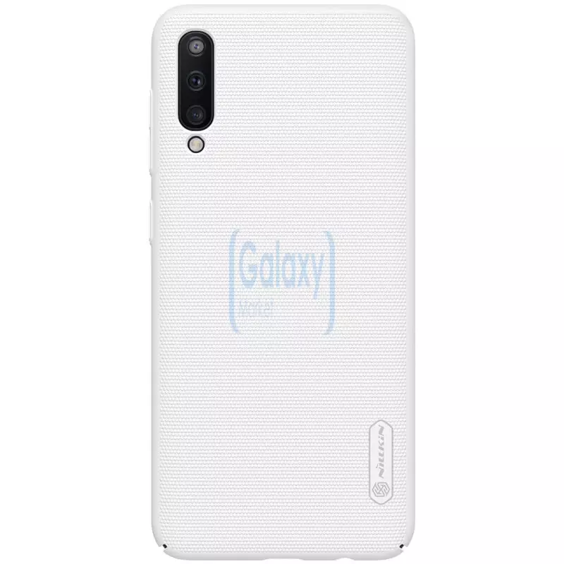 Чехол бампер Nillkin Super Frosted Shield для Samsung Galaxy A50 White (Белый)