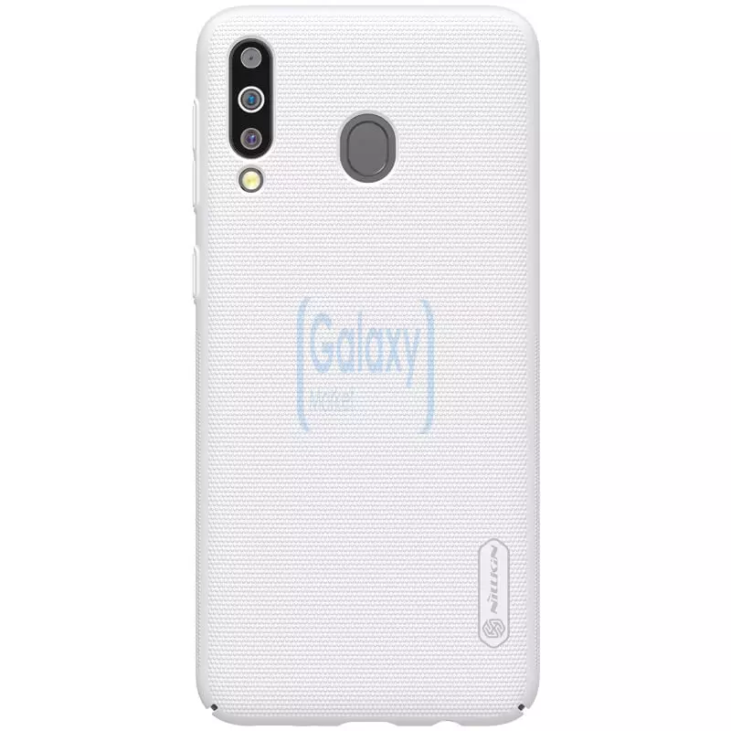Чехол бампер Nillkin Super Frosted Shield для Samsung Galaxy M10 White (Белый)