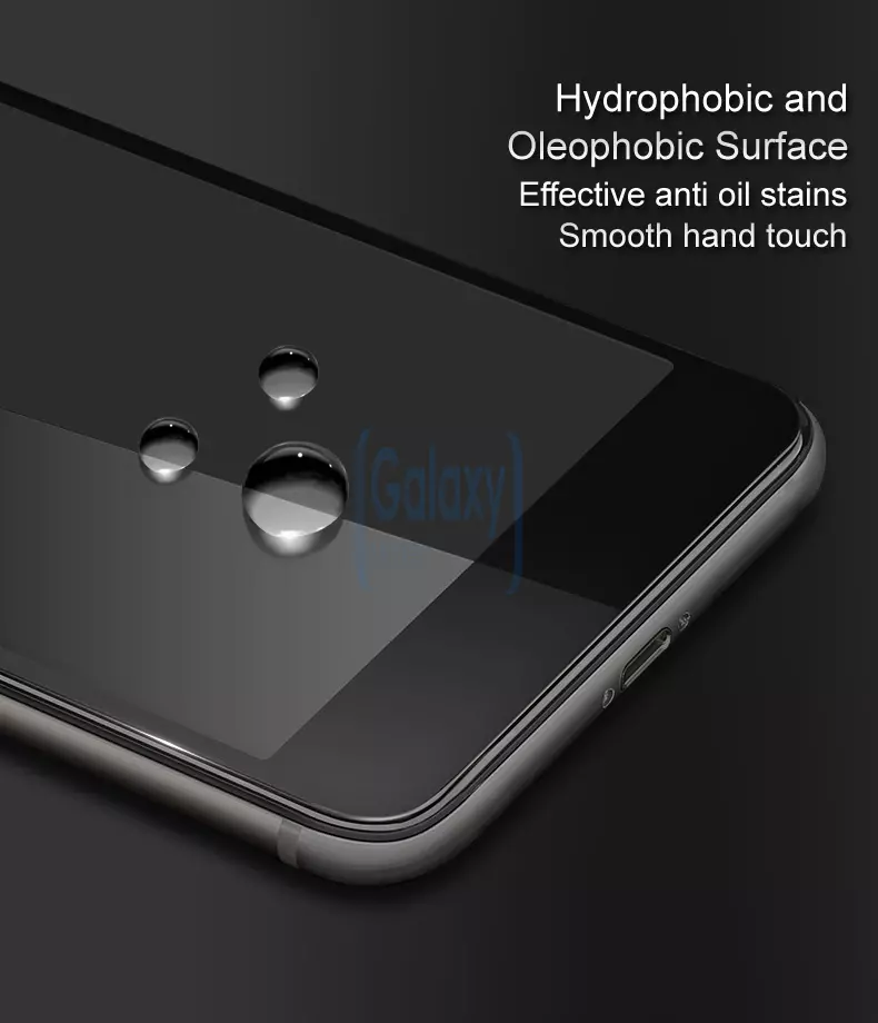 Защитное стекло Imak Full Cover Glass для Samsung Galaxy A7 2018 Black (Черный)
