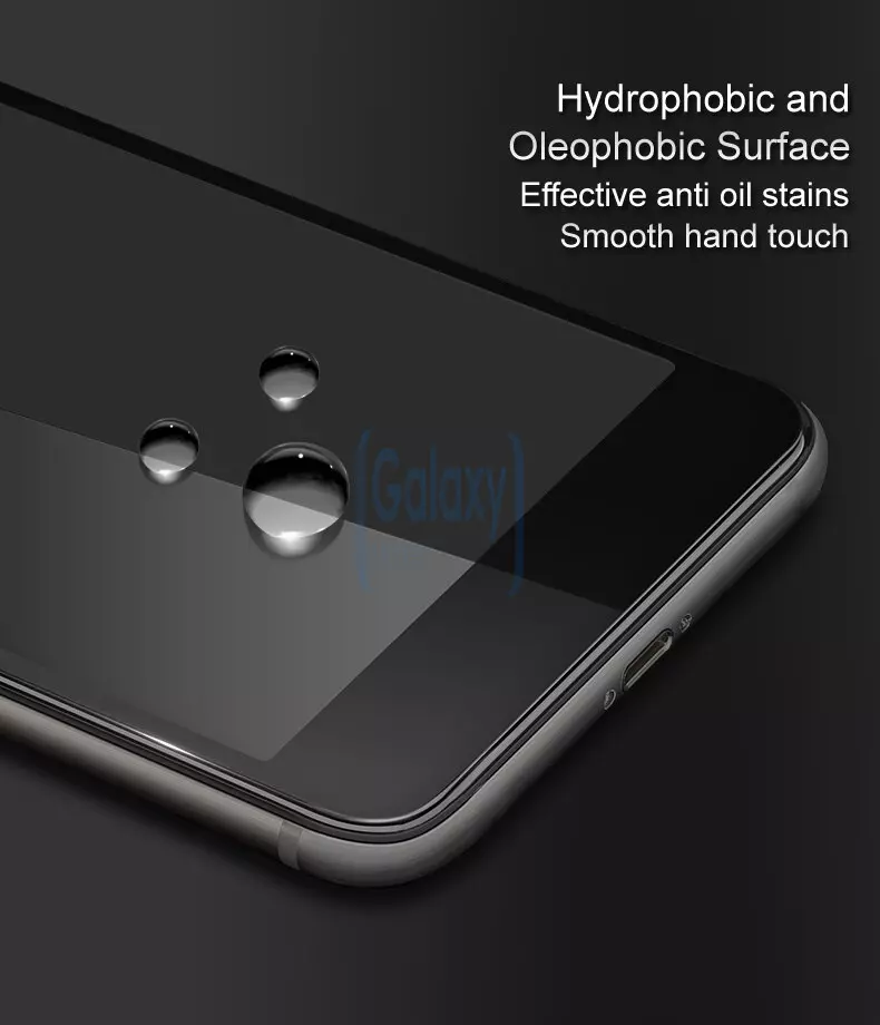 Защитное стекло Imak Full Cover Glass для Samsung Galaxy A9 Star Black (Черный)