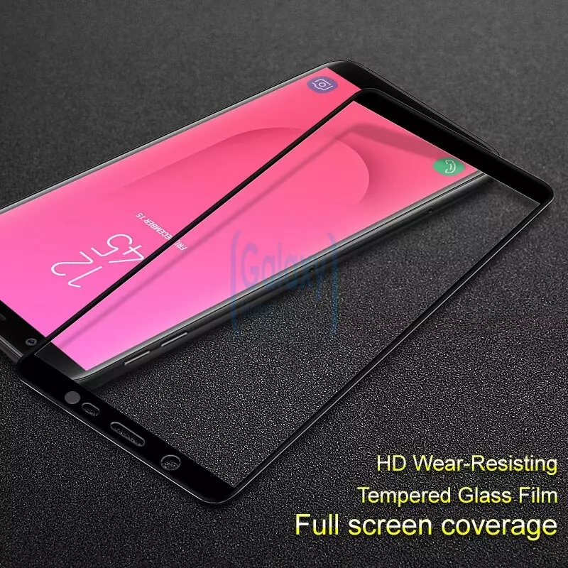 Защитное стекло Imak Full Cover Glass для Samsung Galaxy J8 2018 J800F Black (Черный)