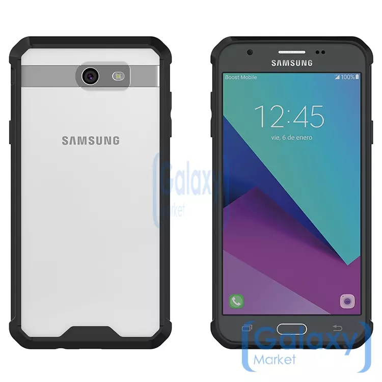 Чехол бампер Anomaly Fusion Case для Samsung Galaxy J3 2017 Black (Черный)