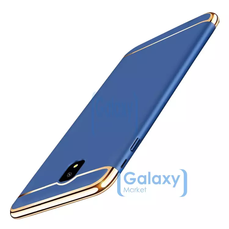 Чехол бампер Mofi Electroplating Case для Samsung Galaxy J3 2017 Blue (Синий)