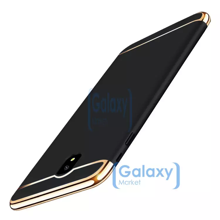 Чехол бампер Mofi Electroplating Case для Samsung Galaxy J3 2017 Black (Черный)
