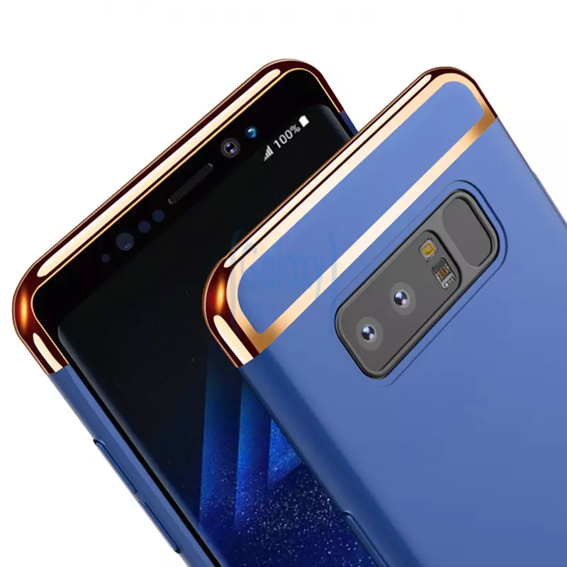 Чехол бампер Ipaky Electroplating Series для Samsung Galaxy S8 Blue (Синий)