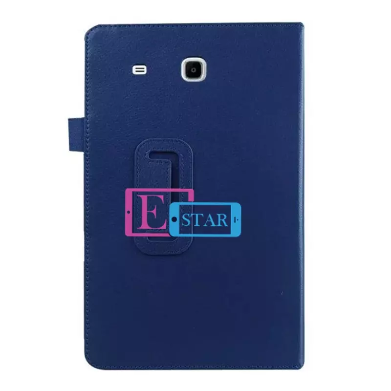 Чехол книжка на Samsung Galaxy Tab E 9.6 SM-T560 T561 TTX Leather Book Dark blue (Синий)
