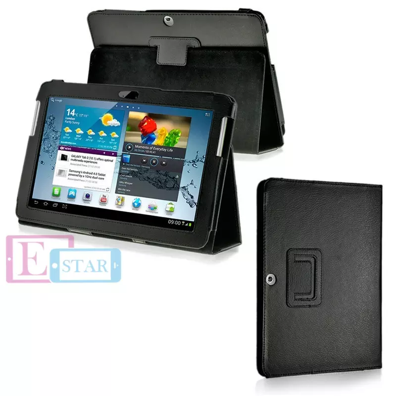 Чехол книжка TTX Leather Book для Samsung Galaxy Tab 2 GT-P5100 P5110 P5113 10.1 Black (Черный)