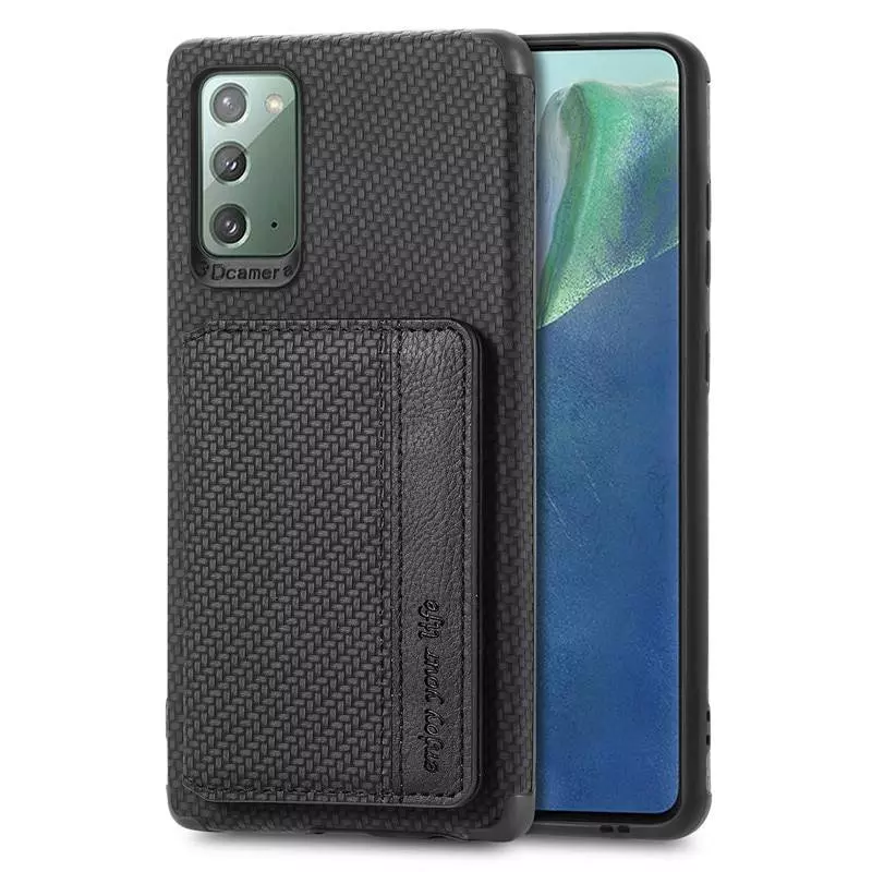 Чехол бампер для Samsung Galaxy Note 20 Anomaly Card Holder Black (Черный)