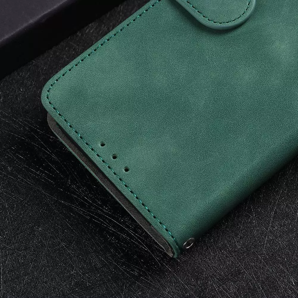 Чехол книжка для Samsung Galaxy S21 FE Anomaly Leather Book Green (Зеленый)