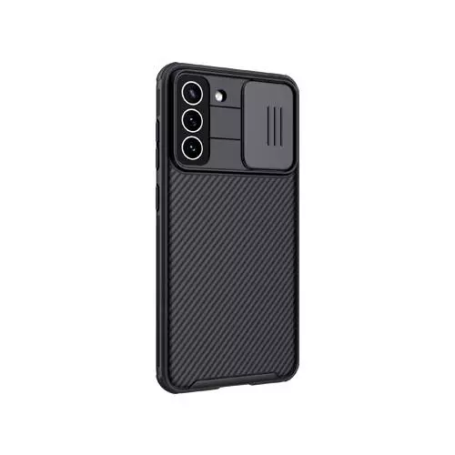 Чехол бампер для Samsung Galaxy S21 FE Nillkin CamShield Pro Black (Черный)