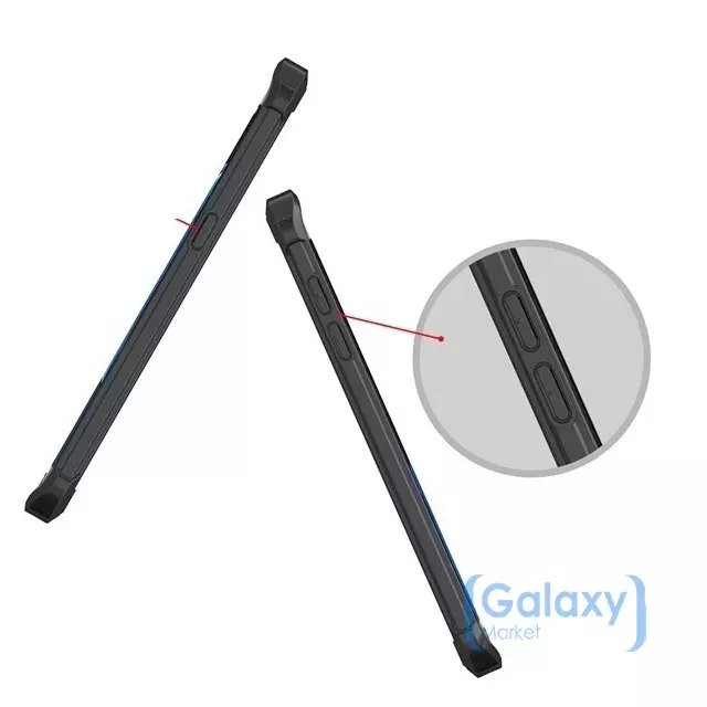 Чехол бампер Anomaly Fusion Case для Samsung Galaxy S7 G930F Black (Черный)