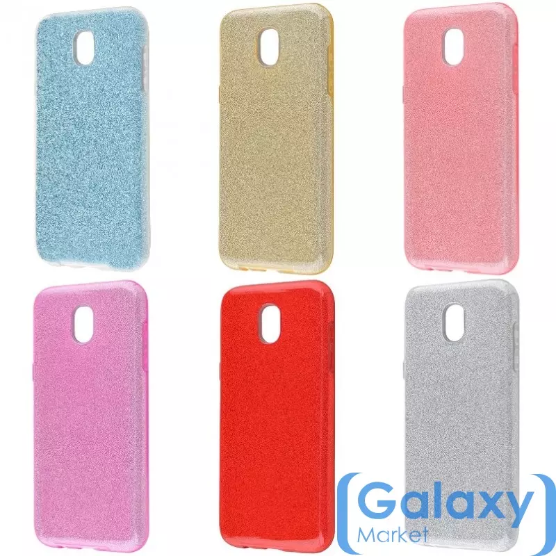 Чехол бампер Anomaly Glitter Case для Samsung Galaxy J3 2017 Black (Черный)