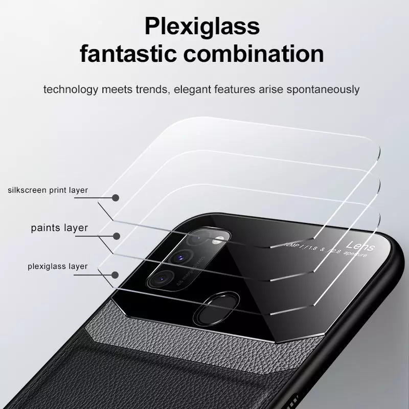 Чехол бампер Anomaly Plexiglass для Samsung Galaxy M30s Black (Черный)