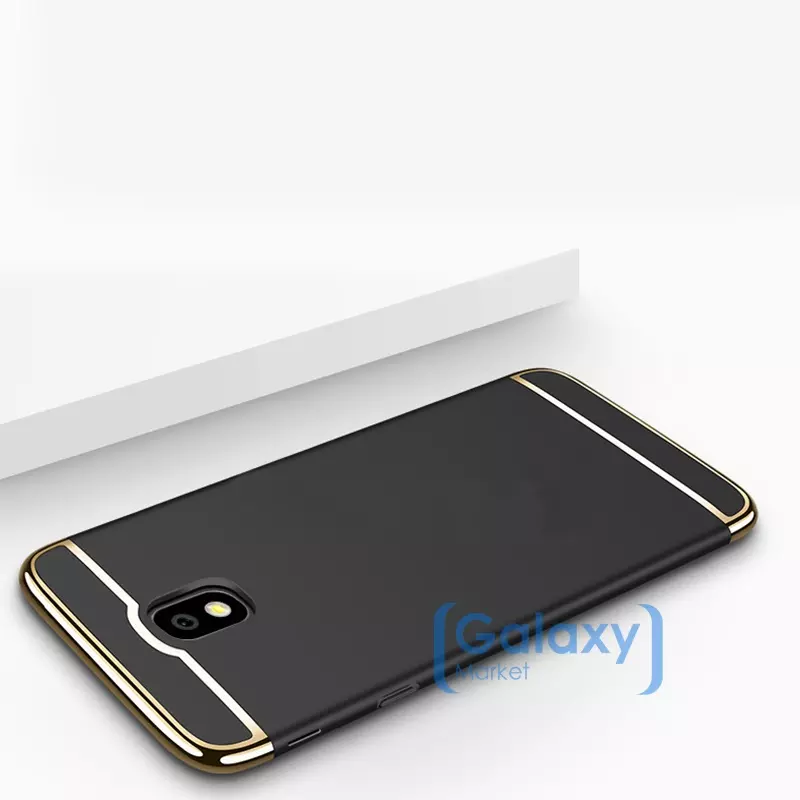 Чехол бампер Mofi Electroplating Case для Samsung Galaxy J3 2017 Black (Черный)